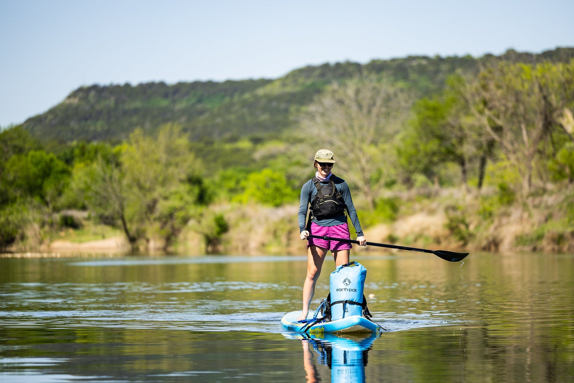 A Paddleboard Overnighter on The Brazos River in North Texas