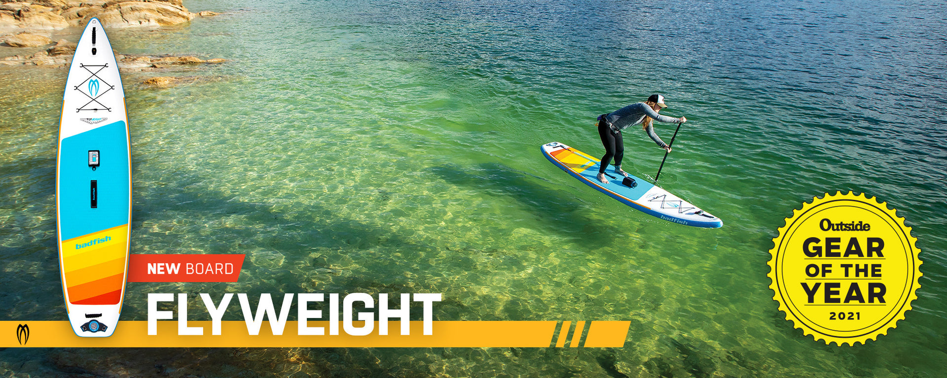 Badfish Flyweight Outside Gear of the Year Inflatable Paddle Board