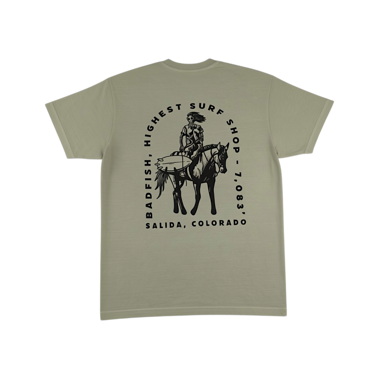 Badfish Cowboy Tombstone T-Shirt