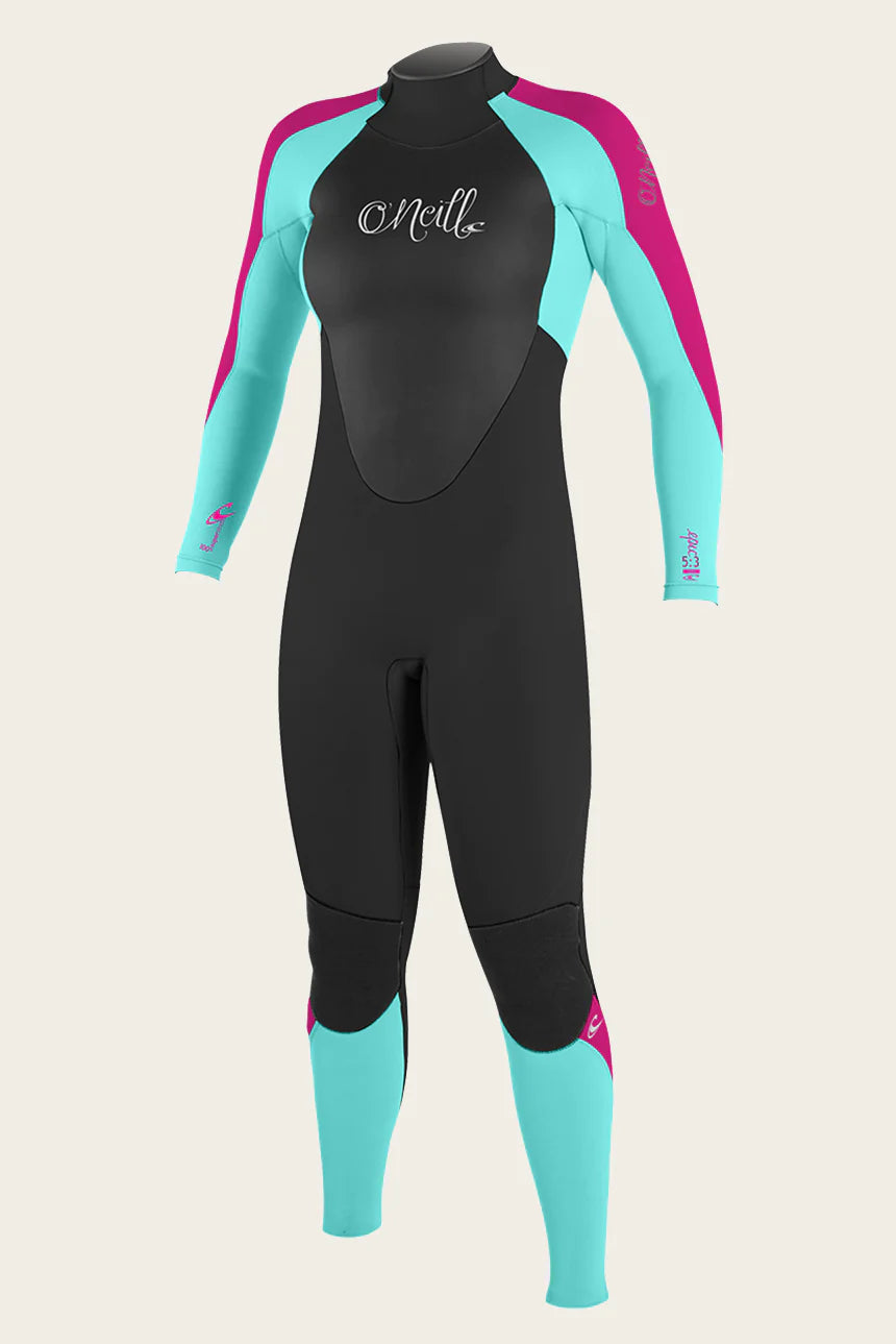 O'NEILL GIRL'S EPIC 4/3MM BACK ZIP FULL