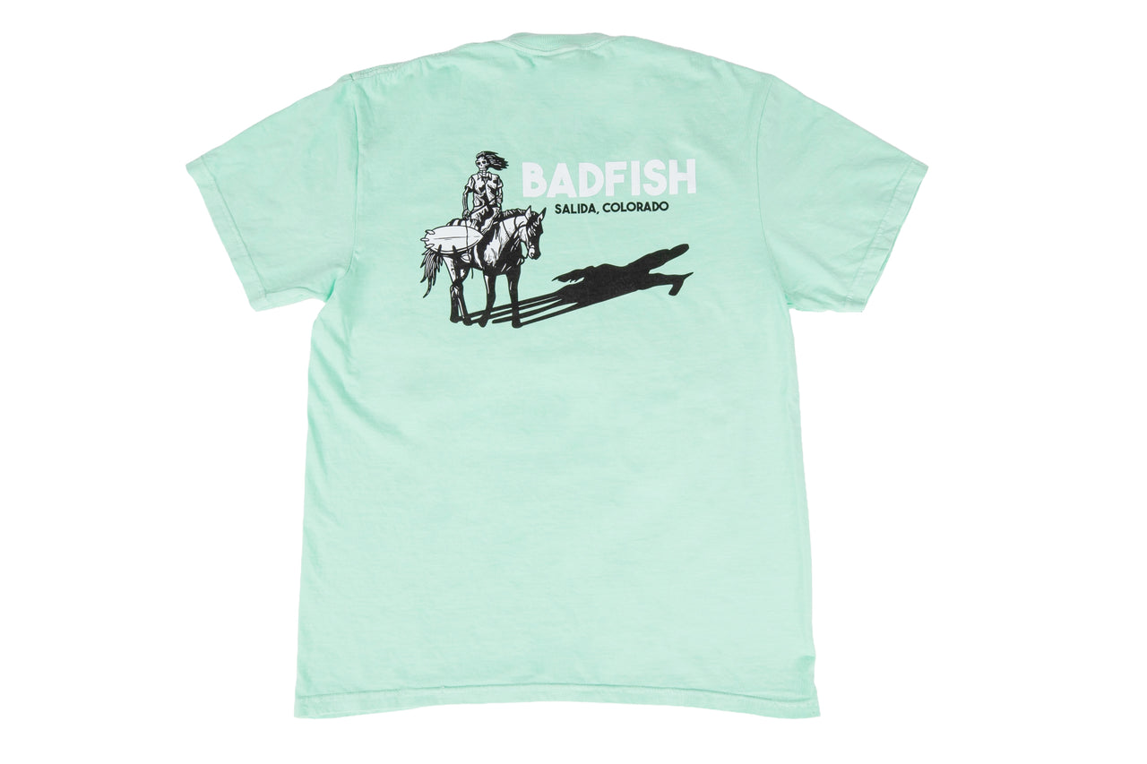 Badfish Skeleton Cowboy Shadow T-Shirt