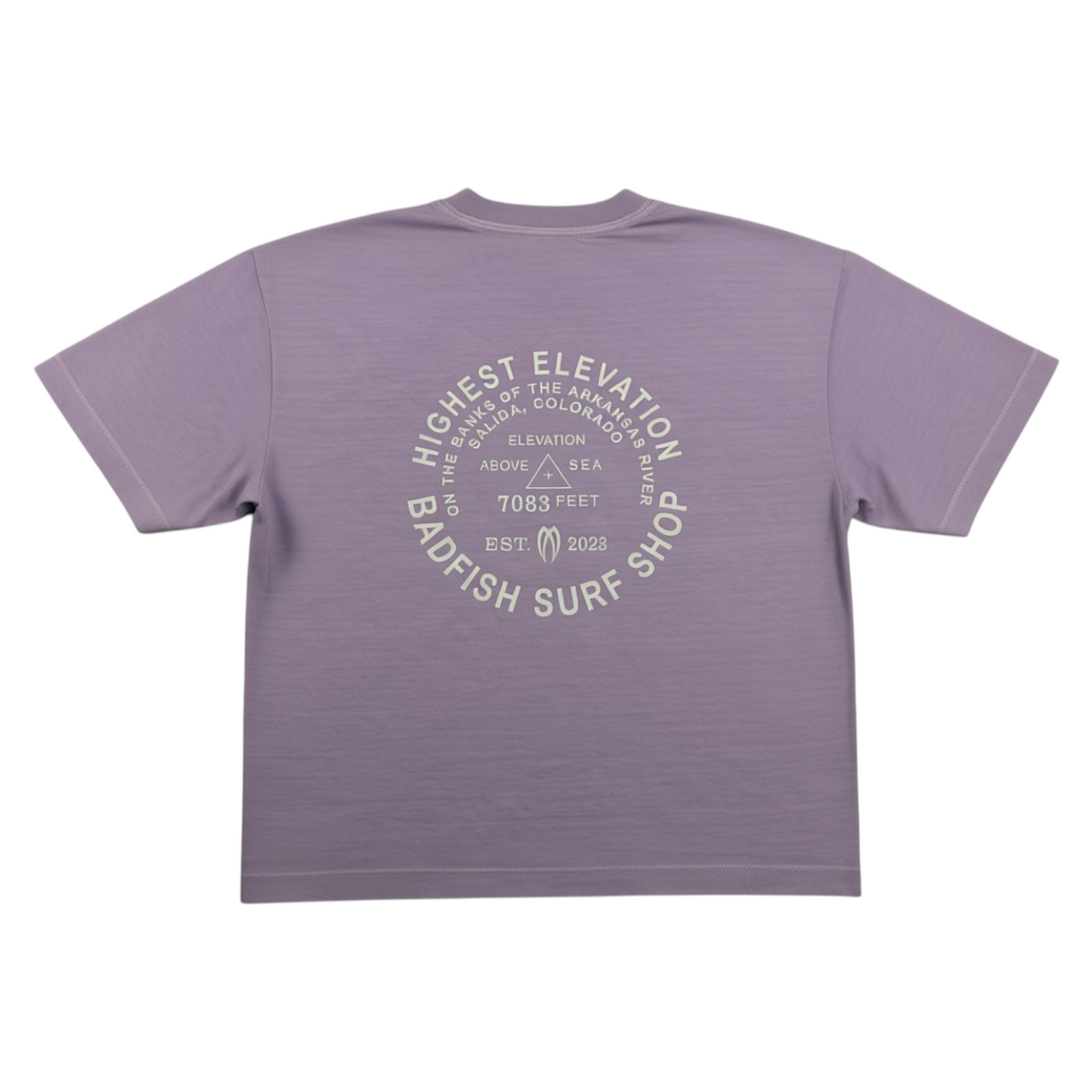 Women's Highest Elevation Surf Shop Crop T-Shirt